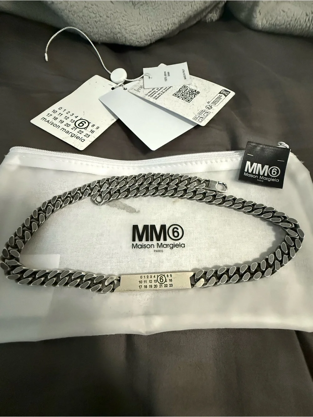 AUTHENTIC MM6 Maison Margiela Classic Chain Necklace